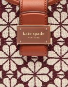 KATE SPADE Hobo Spade Flower cu adaos de piele