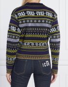 Kenzo Cardigan FAIR ISLE | Regular Fit cu adaos de lână