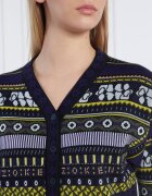 Kenzo Cardigan FAIR ISLE | Regular Fit cu adaos de lână