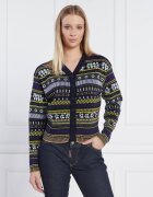 Kenzo Cardigan FAIR ISLE | Regular Fit cu adaos de lână