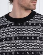Kenzo de lână pulover jacquard regular jumper | regular fit
