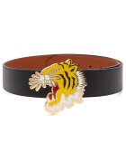 Kenzo De piele cu două fețe curea