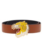 Kenzo De piele cu două fețe curea
