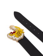 Kenzo De piele cu două fețe curea