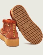 Kurt Geiger Bocanci MANSION | piele întoarsă | shearling