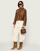 Kurt Geiger Botine cu toc Elizabeth | piele întoarsă