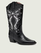 Kurt Geiger De piele cizme cowboy Rodeo Bow