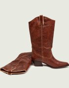 Kurt Geiger De piele cizme cowboy Rodeo Bow
