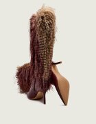 Kurt Geiger De piele cizme cu toc subțire KENSINGTON