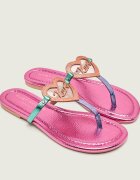 Kurt Geiger De piele flip flops HEART