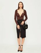 Kurt Geiger De piele geantă pe umăr Chelsea Saddle