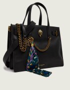 Kurt Geiger De piele geantă shopper + eșarfă pătrată The Sloane