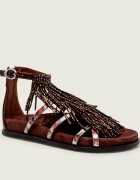 Kurt Geiger De piele sandale Fringe