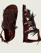 Kurt Geiger De piele sandale Fringe