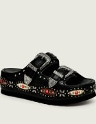 Kurt Geiger De piele șlapi Western Buckle