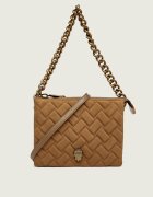 Kurt Geiger Geantă pe umăr Kensington Puff | piele întoarsă cu adaos de piele