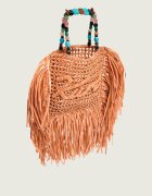 Kurt Geiger Geantă pe umăr Mini Tote Fringe Bag