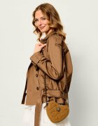Kurt Geiger Geantă poștaș Kensington Heart | piele întoarsă