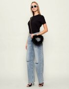 Kurt Geiger Geantă poștaș KENSINGTON HEART | shearling