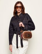 Kurt Geiger Geantă poștaș SOUTHBANK | piele întoarsă | shearling