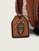 Kurt Geiger Geantă poștaș SOUTHBANK | piele întoarsă | shearling