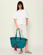 Kurt Geiger Geantă shopper + eșarfă pătrată The Sloane