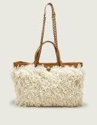 Kurt Geiger Geantă shopper Hoxton | zamsz | shearling
