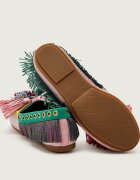 Kurt Geiger Mocasini Pom Pom | piele întoarsă