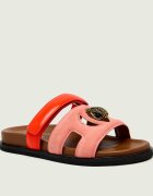 Kurt Geiger Șlapi EAGLE | piele întoarsă cu adaos de piele