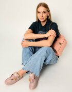 Kurt Geiger Teniși din piele Kurt Bead Slim | piele întoarsă