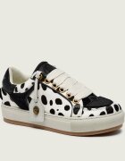 Kurt Geiger Teniși din piele Southbank Tag | piele întoarsă