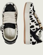Kurt Geiger Teniși din piele Southbank Tag | piele întoarsă