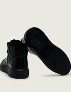 LA MARTINA Teniși din piele Tronchetto | shearling cu adaos de lână