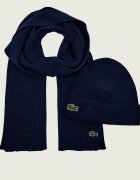 Lacoste De lână șal + căciulă