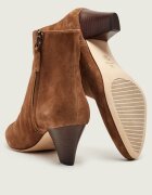Lauren Ralph Lauren Botine cu toc Emersyn | piele întoarsă