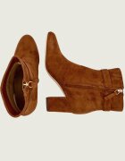 Lauren Ralph Lauren Botine cu toc Kellie | piele întoarsă