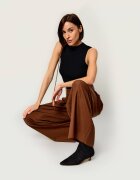 Lauren Ralph Lauren Botine cu toc subțire Francesca | piele întoarsă