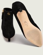 Lauren Ralph Lauren Botine cu toc subțire Francesca | piele întoarsă