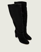 Lauren Ralph Lauren Cizme cu toc ARTIZAN | piele întoarsă
