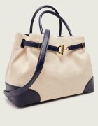 Lauren Ralph Lauren Cufăr Blaike cu adaos de piele