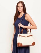 Lauren Ralph Lauren Cufăr Blaike cu adaos de piele