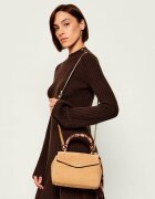 Lauren Ralph Lauren Cufăr + eșarfă pătrată Farrah | piele întoarsă