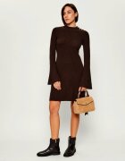Lauren Ralph Lauren Cufăr + eșarfă pătrată Farrah | piele întoarsă