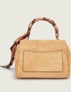 Lauren Ralph Lauren Cufăr + eșarfă pătrată Farrah | piele întoarsă