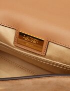 Lauren Ralph Lauren Cufăr + eșarfă pătrată Farrah | piele întoarsă