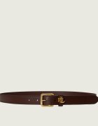 Lauren Ralph Lauren Curea de piele Logo Keeper