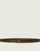 Lauren Ralph Lauren Curea din piele cu două fețe Logo Reversible