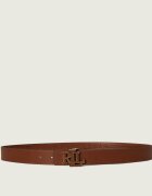 Lauren Ralph Lauren Curea din piele cu două fețe Logo Reversible