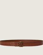 Lauren Ralph Lauren Curea din piele cu două fețe Logo Reversible