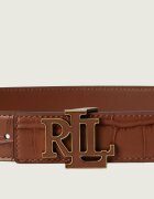 Lauren Ralph Lauren Curea din piele cu două fețe Logo Reversible